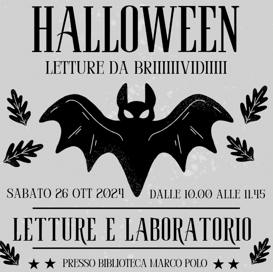 Halloween in Biblioteca: Letture e laboratorio per bambini