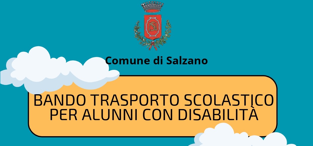 Bando per trasporto scolastico per alunni con disabilità