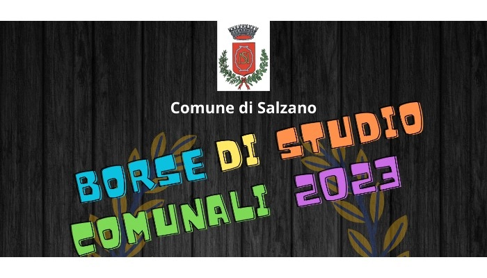 Giovedì 7 marzo 2024 ore 17:00 - consegna borse di studio comunali anno 2023