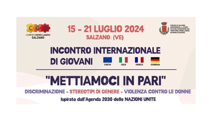 "METTIAMOCI IN PARI" - Incontro Internazionale di Giovani