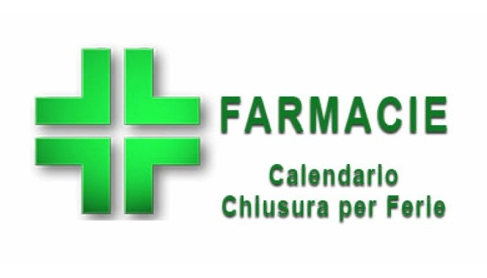 Calendario delle chiusure per ferie delle Farmacie ULSS 3 "Serenissima"