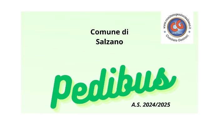 Iscrizione servizio piedibus - da lunedì 20 maggio 2024