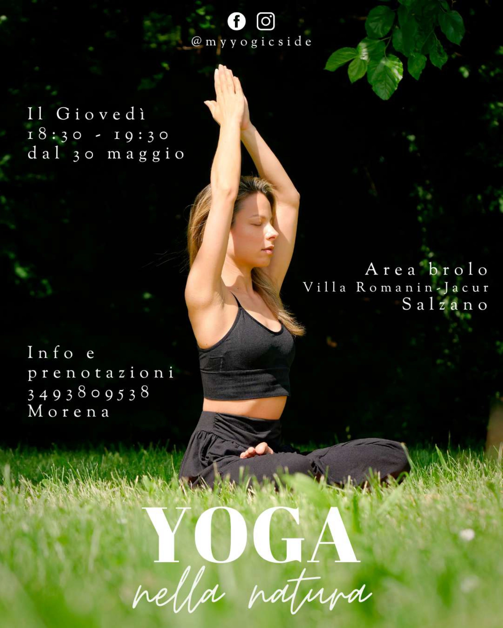 Dal 30 maggio 2024: yoga nella natura