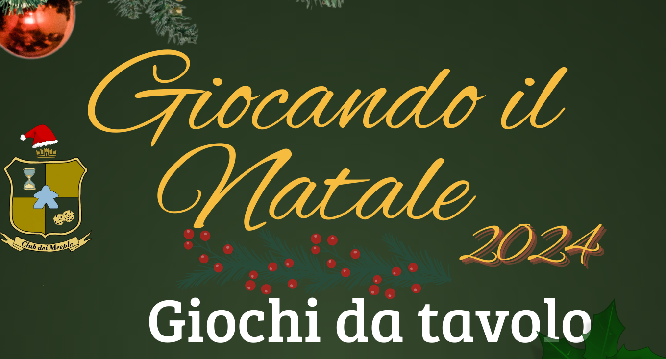 "Giocando il Natale" 2024: Giochi da tavolo in Biblioteca