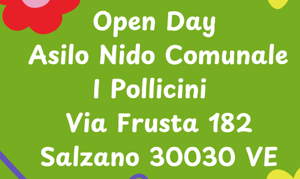 Asilo Nido "I Pollicini": open day 8 febbraio e 8 marzo 2025